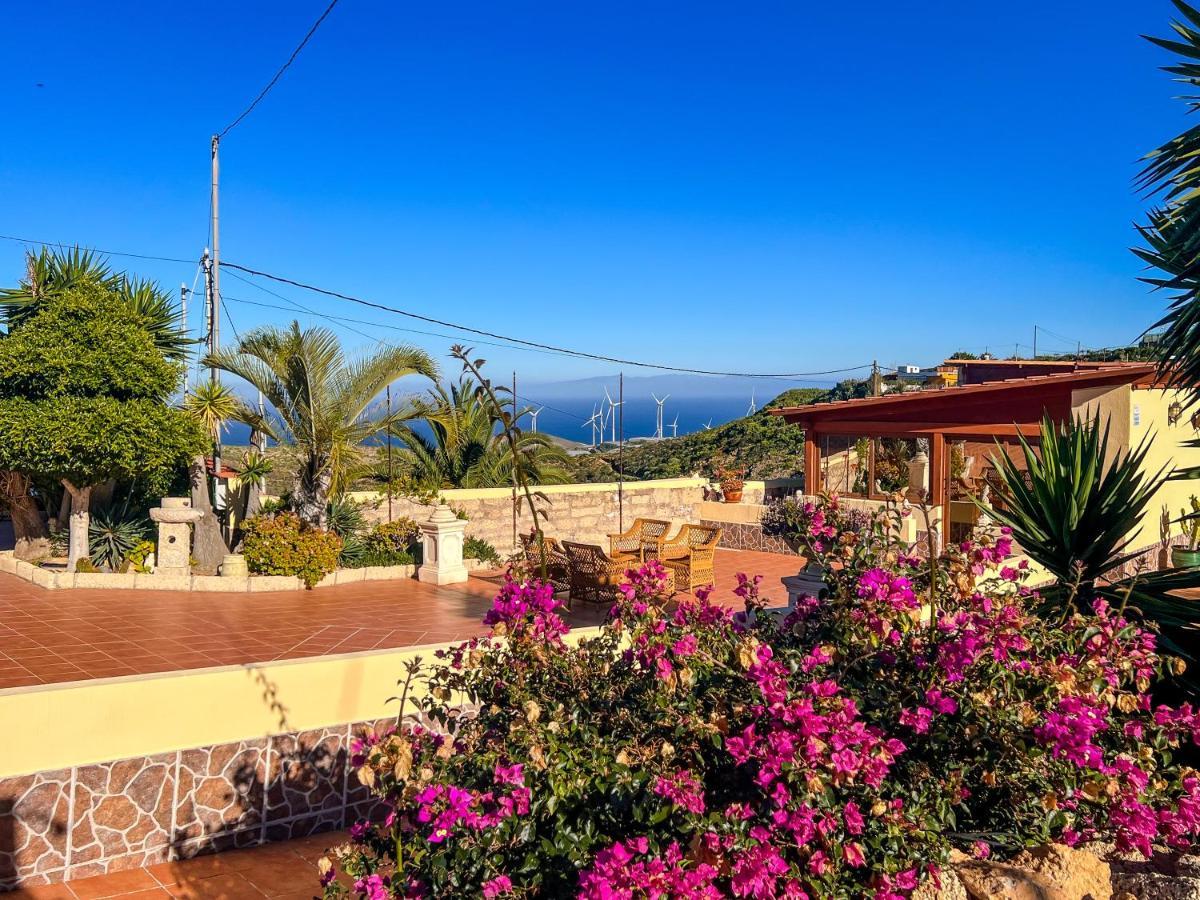 Exquisite Rural House With Garden, Pool And Sea Views Villa Arico Viejo Dış mekan fotoğraf