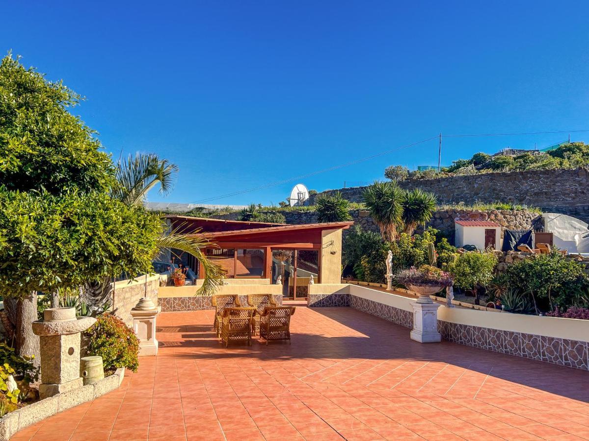 Exquisite Rural House With Garden, Pool And Sea Views Villa Arico Viejo Dış mekan fotoğraf
