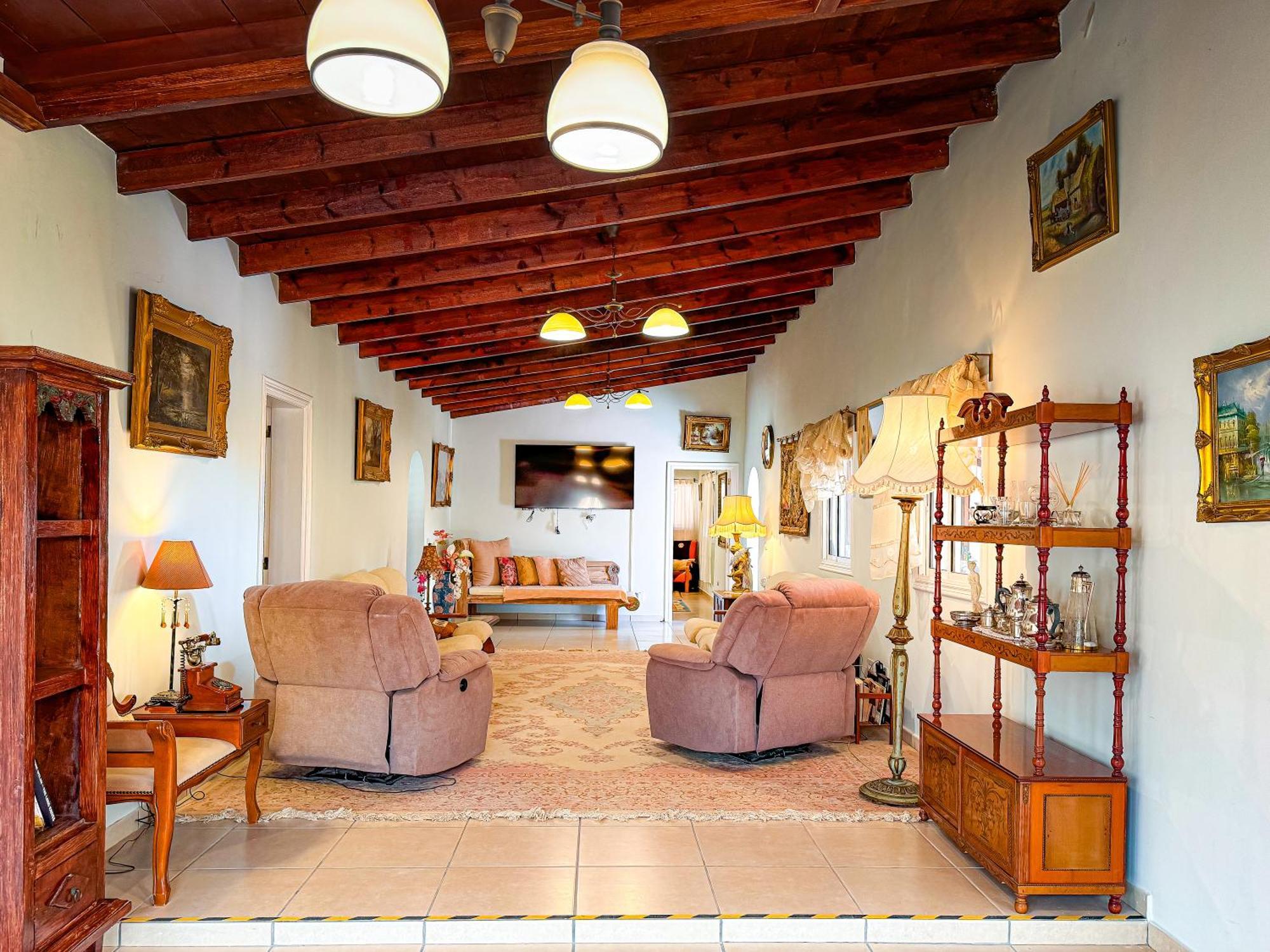 Exquisite Rural House With Garden, Pool And Sea Views Villa Arico Viejo Dış mekan fotoğraf