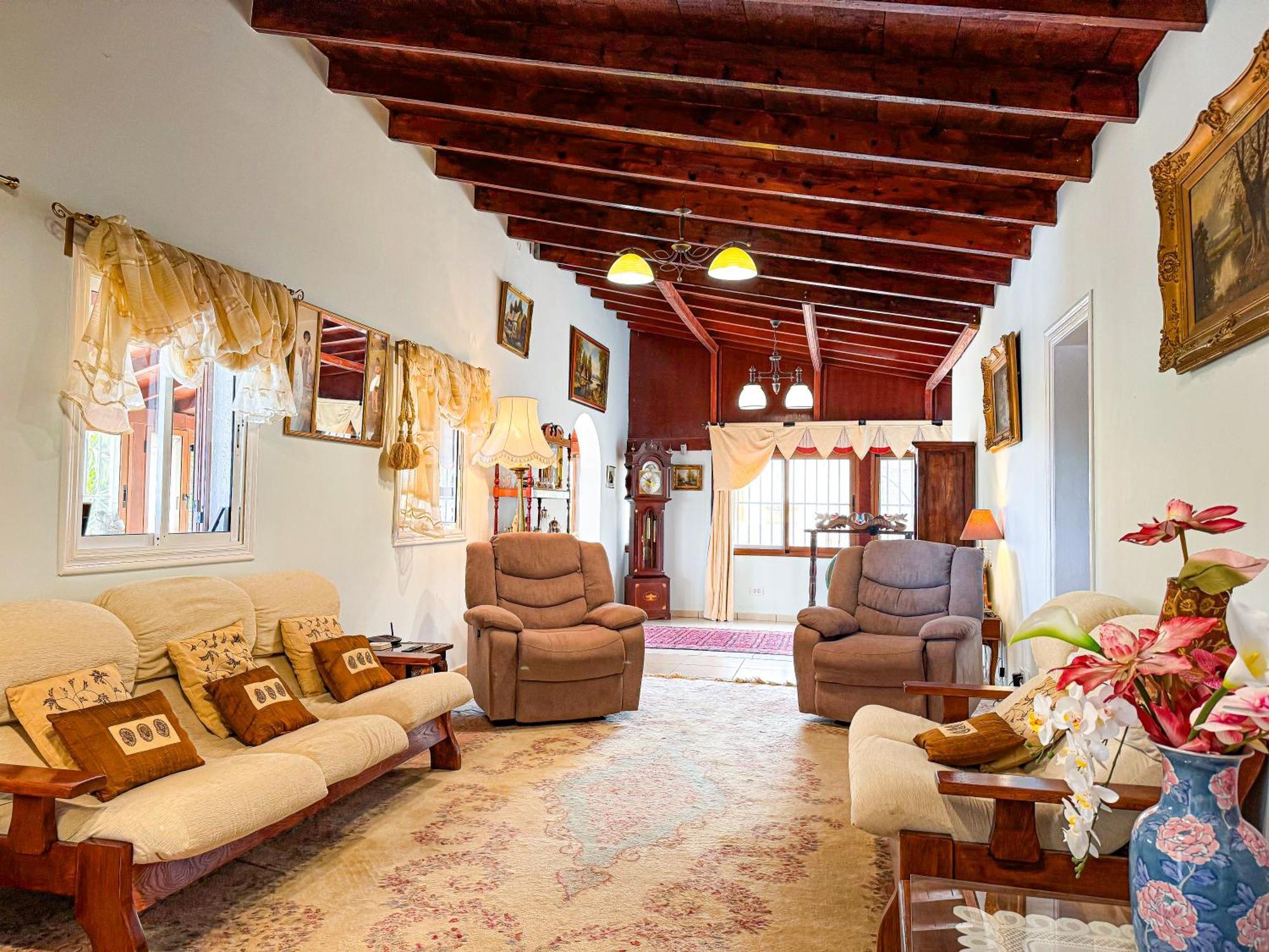 Exquisite Rural House With Garden, Pool And Sea Views Villa Arico Viejo Dış mekan fotoğraf