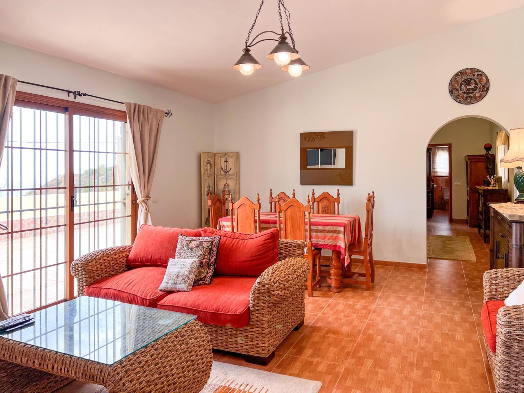 Exquisite Rural House With Garden, Pool And Sea Views Villa Arico Viejo Dış mekan fotoğraf
