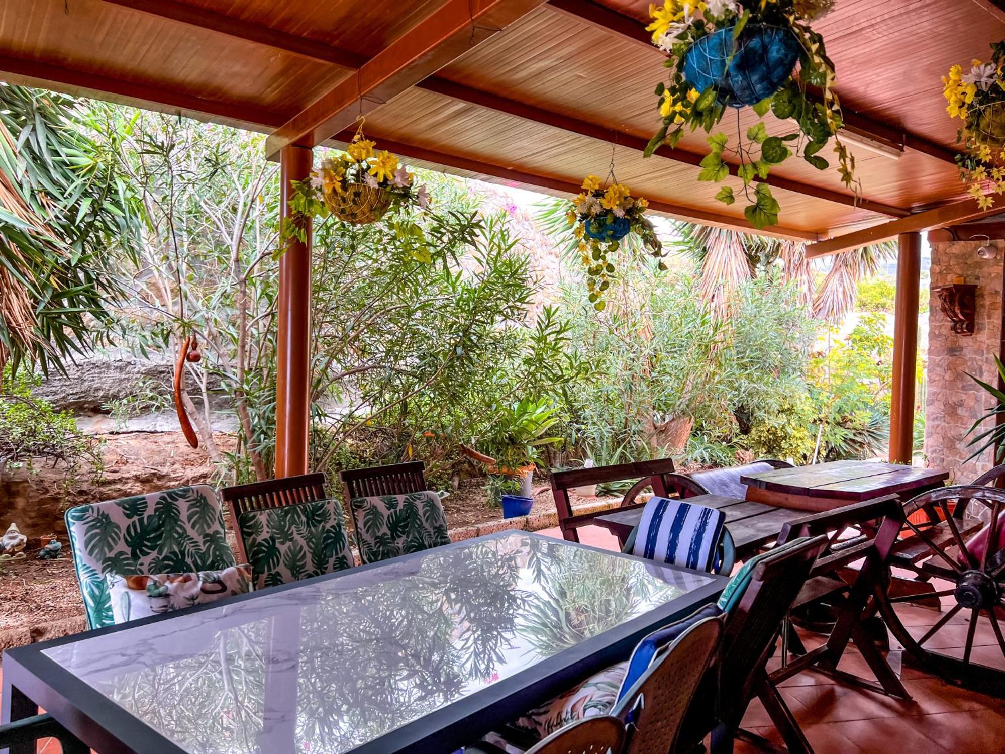 Exquisite Rural House With Garden, Pool And Sea Views Villa Arico Viejo Dış mekan fotoğraf