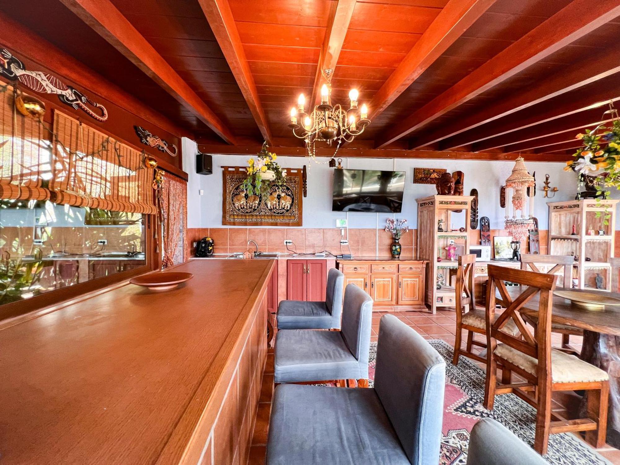 Exquisite Rural House With Garden, Pool And Sea Views Villa Arico Viejo Dış mekan fotoğraf