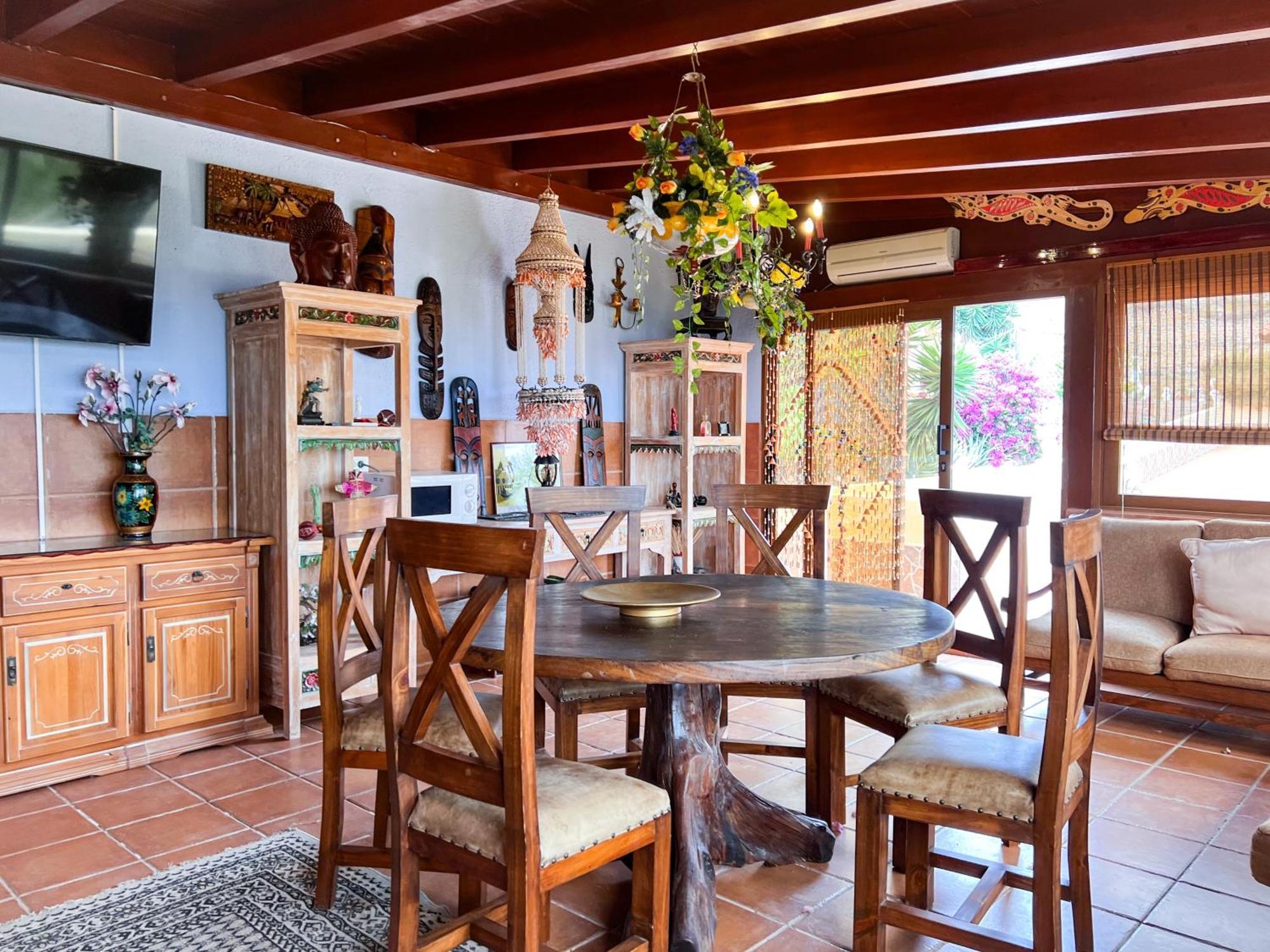 Exquisite Rural House With Garden, Pool And Sea Views Villa Arico Viejo Dış mekan fotoğraf