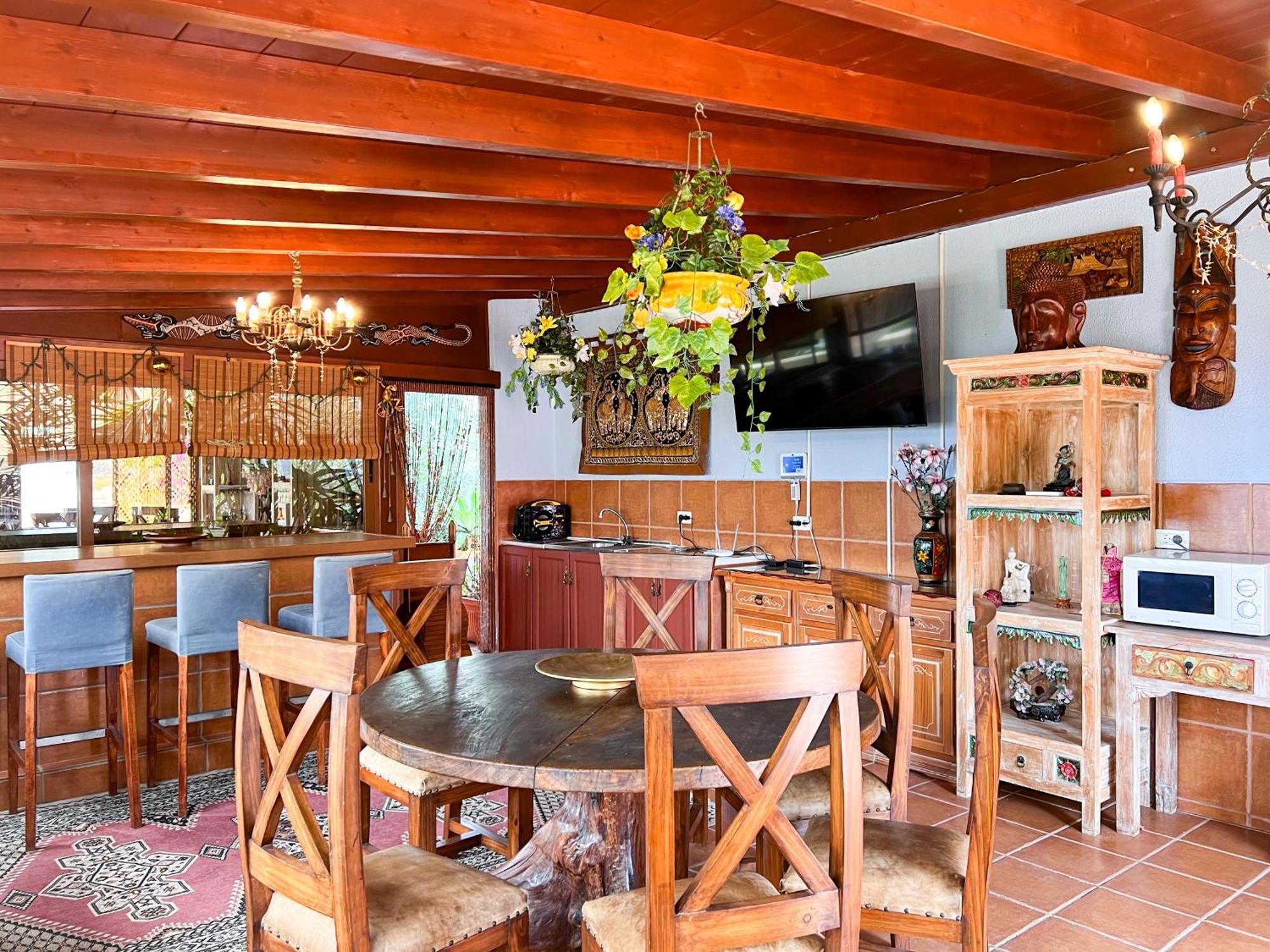 Exquisite Rural House With Garden, Pool And Sea Views Villa Arico Viejo Dış mekan fotoğraf